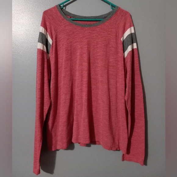 Augusta Sportswear Tops - AUGUSTA, 2xl, very light red and grey